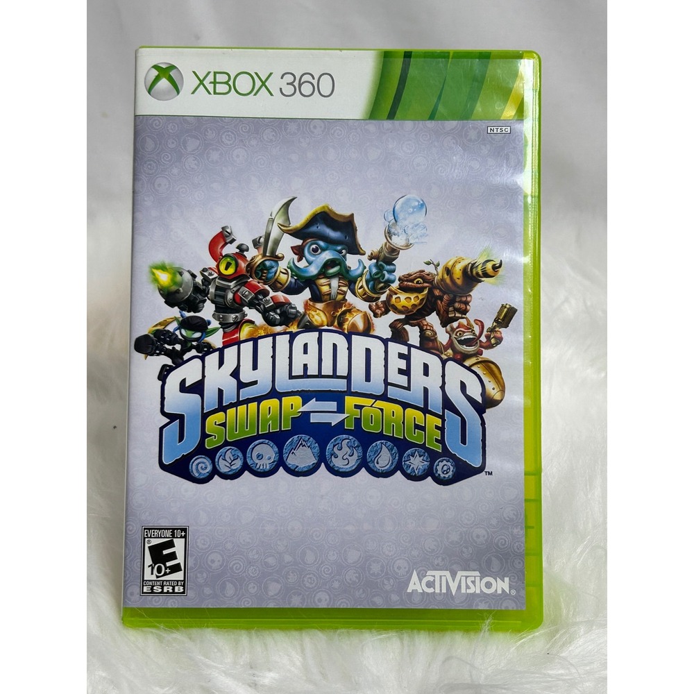 Activision Skylanders Swap Force Xbox 360 Kids OS Green Excellent NTSC Game Disc